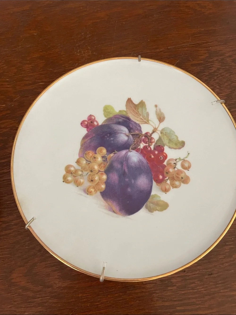 Fruit pattern collection German plates